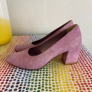 Maryam Nassir Zadeh Suede Leathher Pumps Size 37.5